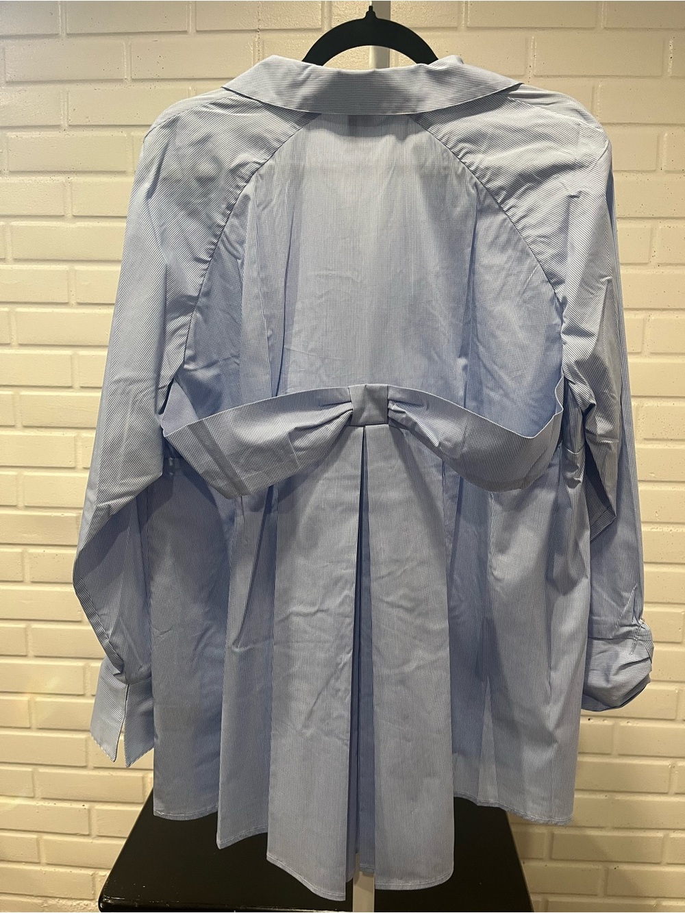 NWT Ravel Light Blue Women's Button-Down Shirt - Picture 7 of 9
